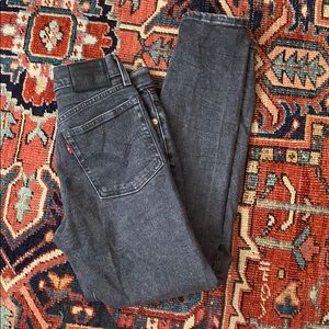 Levi’s Vintage Style Grey Straight Leg Jeans 24